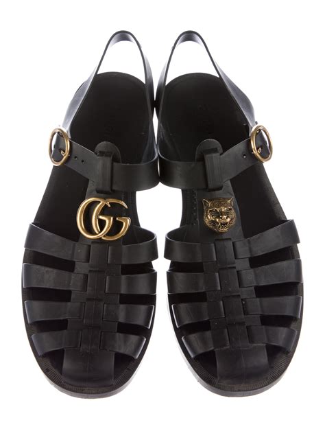 sandale homme gucci|authentic Gucci sandals women.